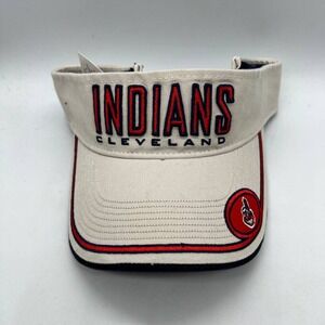 Cleveland Indians MLB Drew Pearson‎ Sun Visor Hat Snapback Cap New Men